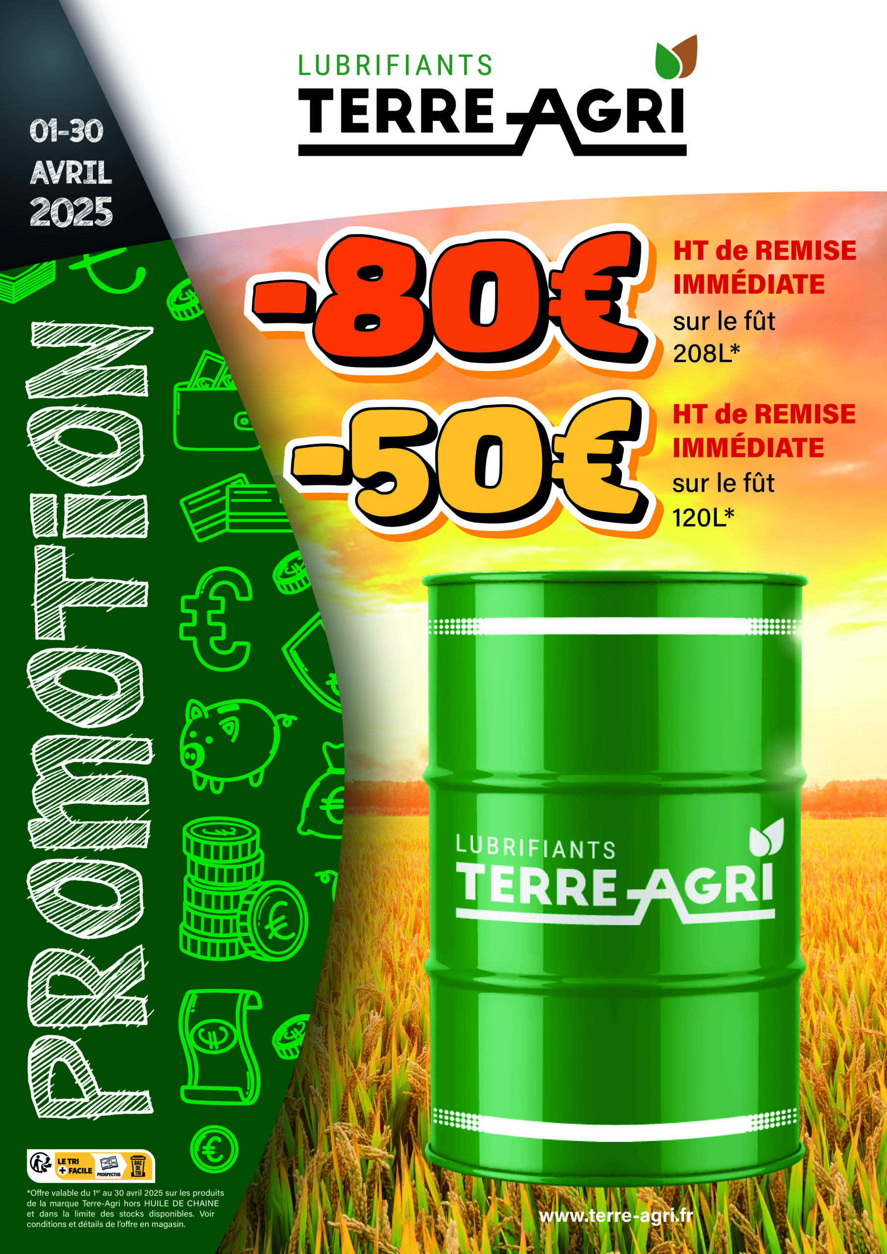 image article OFFRE PROMOTIONNELLE SUR HUILES TERRE AGRI AVRIL 2025 cover